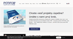 Desktop Screenshot of potifob.sk