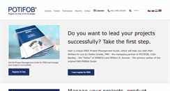 Desktop Screenshot of potifob.com